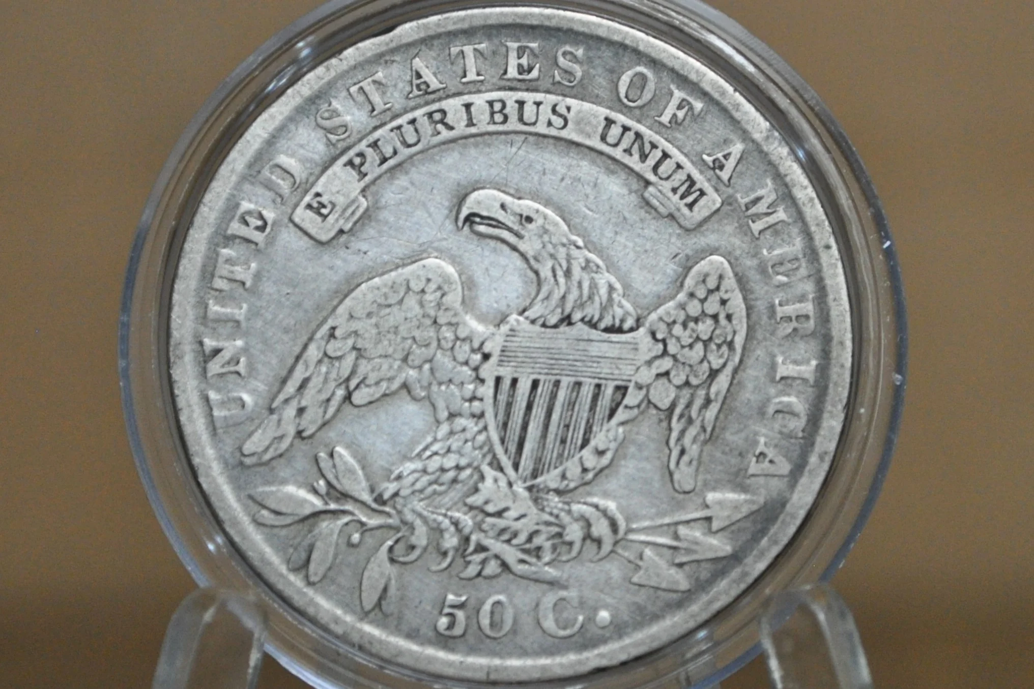 1834 Capped Bust Half Dollar - VF (Very Fine) - 1834 Half Dollar US Half Dollar 1834 - Early American Coin - Image 2