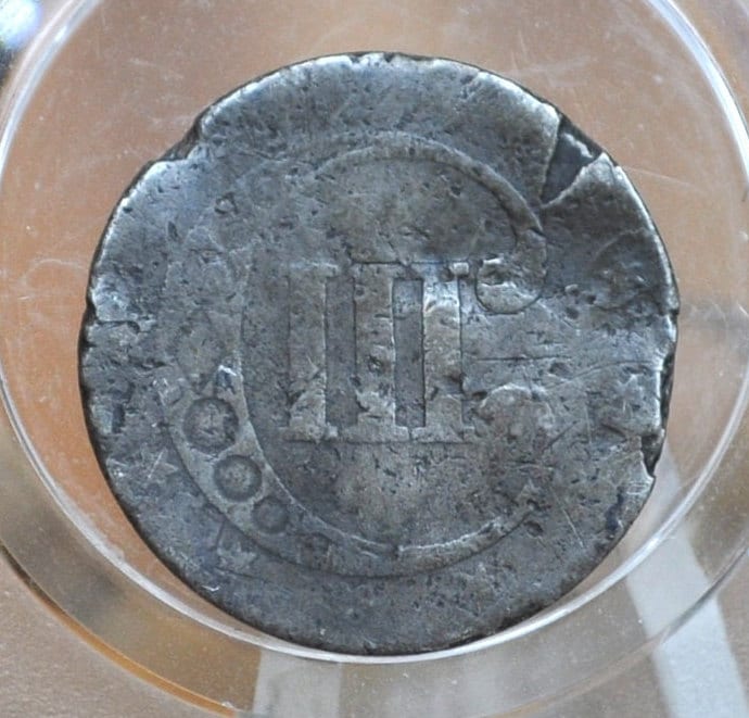 1851 Three Cent Silver US Coin - AG/G Details - 1851 3 Cent Trimes Silver 3 Cent Piece - Great Collection Piece / Type Coin - Image 2