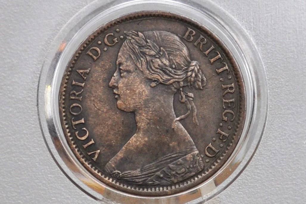 1861 Nova Scotia Half Penny - XF Grade / Condition - Province of Nova Scotia 1/2 Penny 1861, Rarer Coin - Image 2