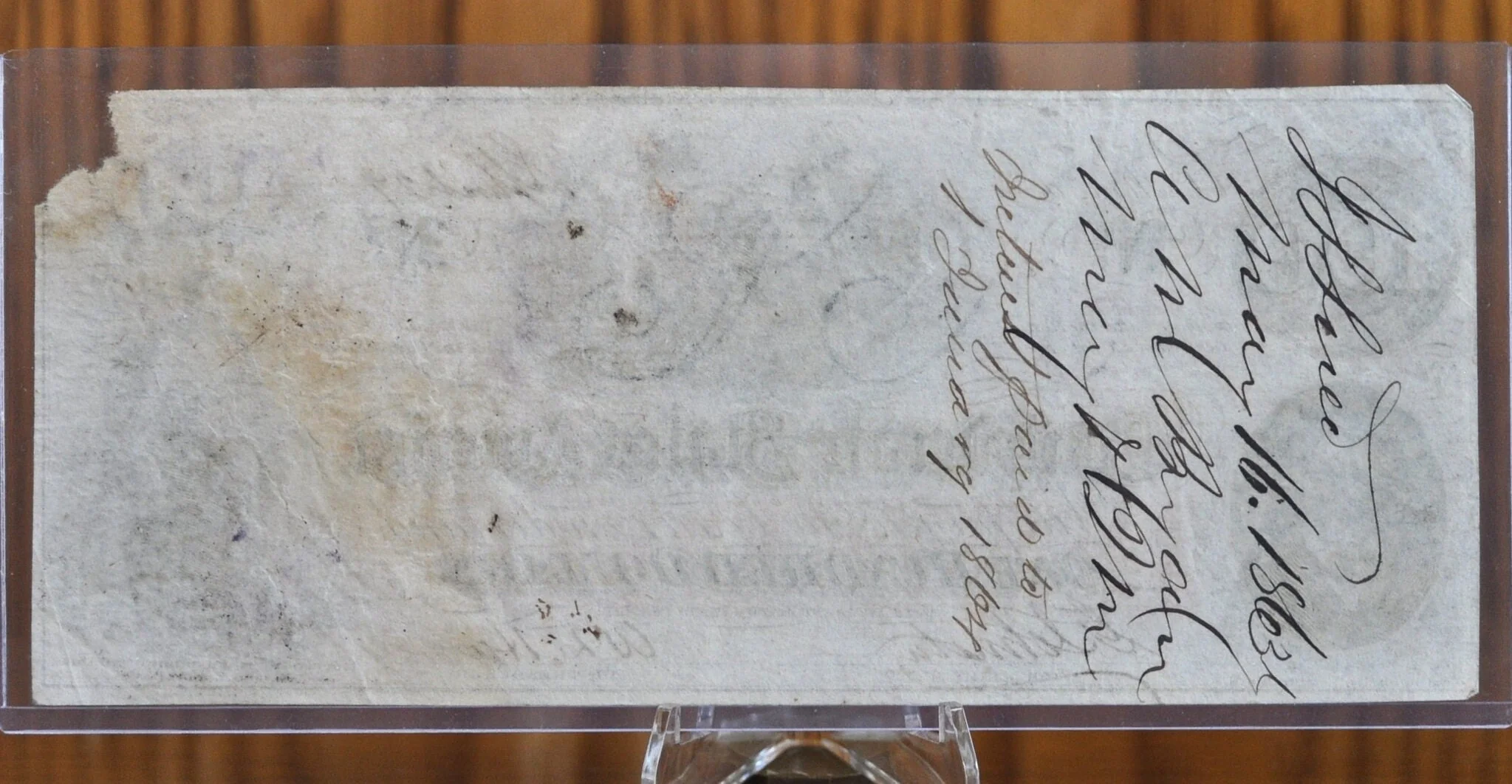 1862 Confederate 100 Dollar Bill T41/CS41 - Civil War Issue Banknote - Confederate One Hundred Dollar Note - CS-41/T-41 - Image 2