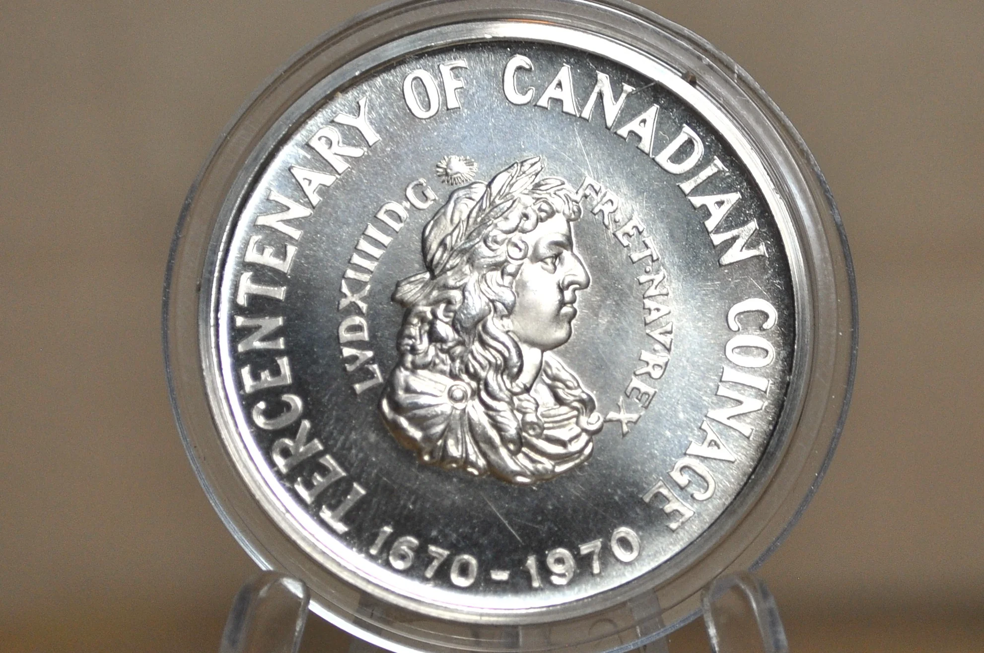 Tercentenary of Canadian Coinage 1679-1970 - 300th Anniversary of New France/Canadian Coinage - Image 2