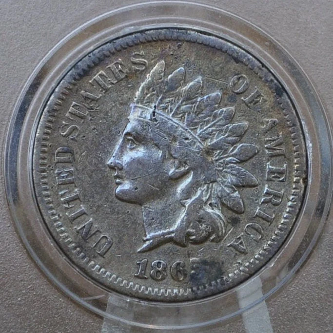 1865 Indian Head Penny - Choose by Grade - Civil War Era Coin - 1865 Cent US One Cent 1865 Indian Head Cent - Early Date - Image 12
