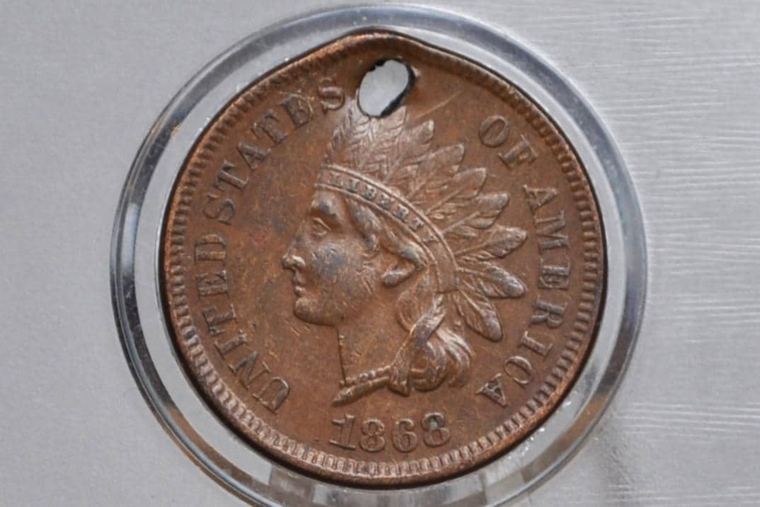 1868 Indian Head Penny - Choose by Grade / Condition, Choose by Grade - Rarer Date - Civil War Era Coin - 1868 Cent - Image 5