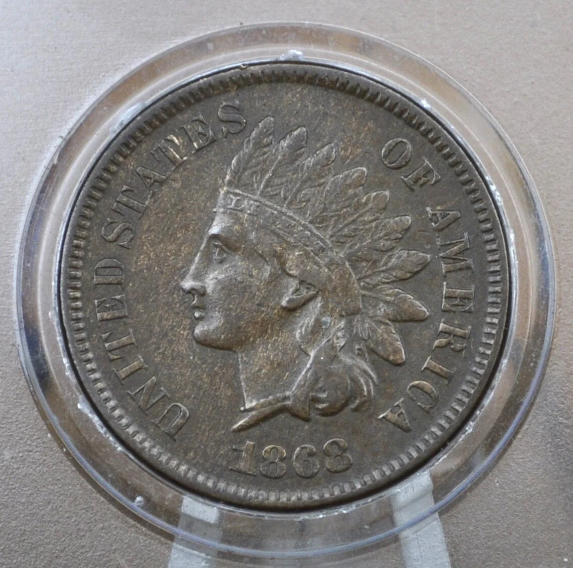 1868 Indian Head Penny - Choose by Grade / Condition, Choose by Grade - Rarer Date - Civil War Era Coin - 1868 Cent - Image 6