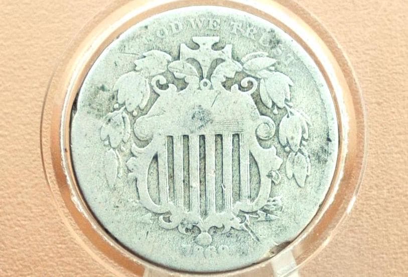 1869 Shield Nickel - Choose by Grade / Condition - 1869 Nickel - Shield Type Nickel 1800's - Shield Nickels - Image 3