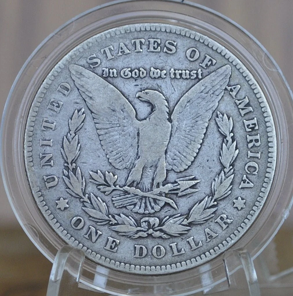 1878 Morgan Silver Dollar - Seven Feathers - Choose by Grade - 1878 Seven Feathers - 7 Feather Design 1878 P Morgan Silver - Image 7