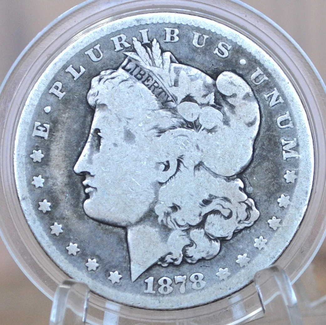 1878-S Morgan Silver Dollar - Choose by Grade / Condition - First Year of Production - 1878 S Morgan Dollar Silver Dollar 1878S - Image 10