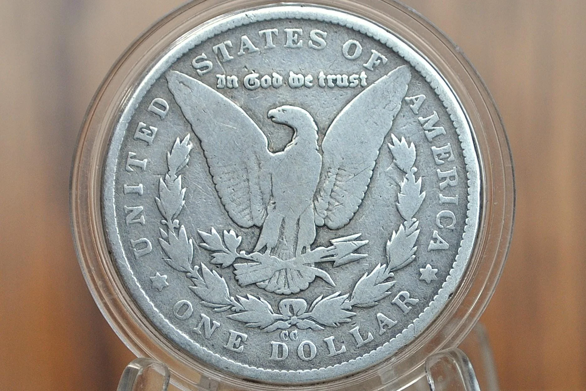 1879-CC Morgan Silver Dollar - Tough Date, Worn and Affordable - Carson City Mint 1879 Morgan Dollar 1879CC Dollar - Rare Key Date - Image 2
