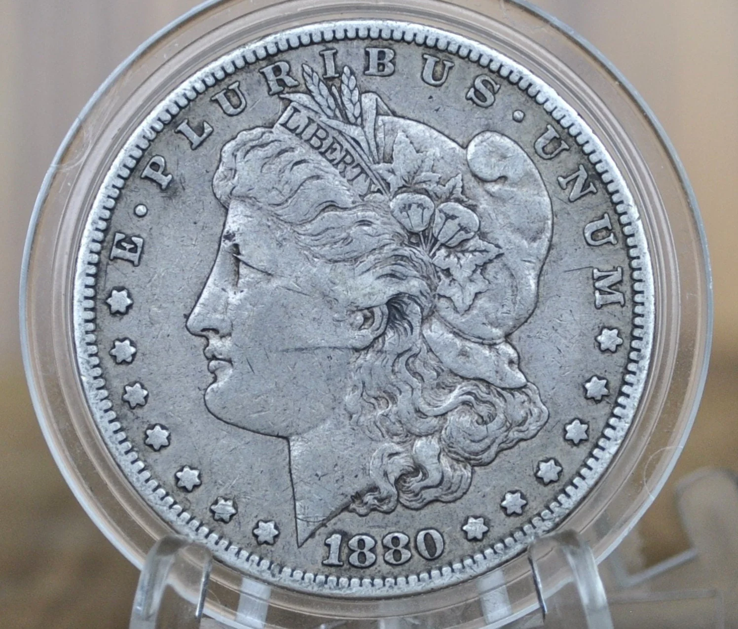1880 Morgan Silver Dollar - Choose by Grade / Condition - Philadelphia Mint - 1880 No Mint Mark Silver Dollar 1880 - Image 9