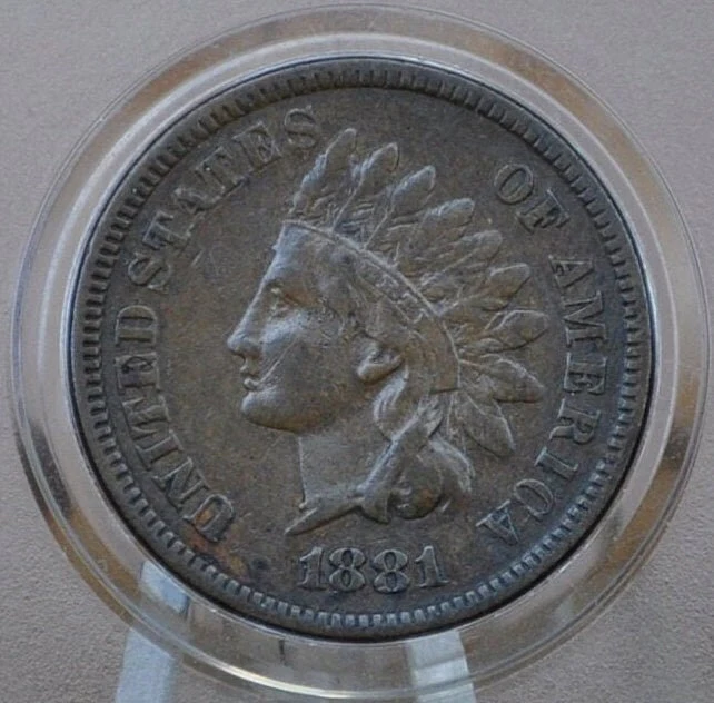 1881 Indian Head Penny - Choose by Grade / Condition - Great Date - Great Detail - 1881 Indian Cent - Image 6