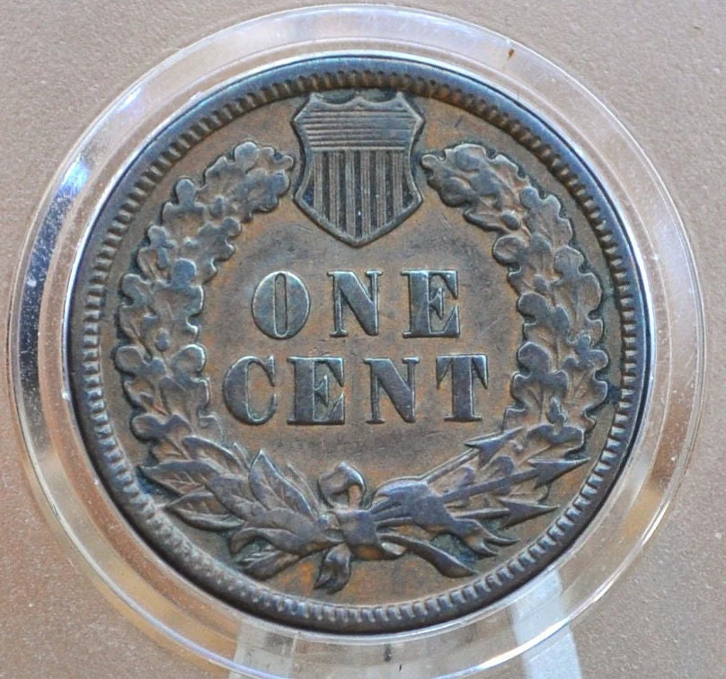 1885 Indian Head Penny - Choose by Grade/Condition - Rarest of the 1880's - Indian Head Cent 1885 Cent - Image 3