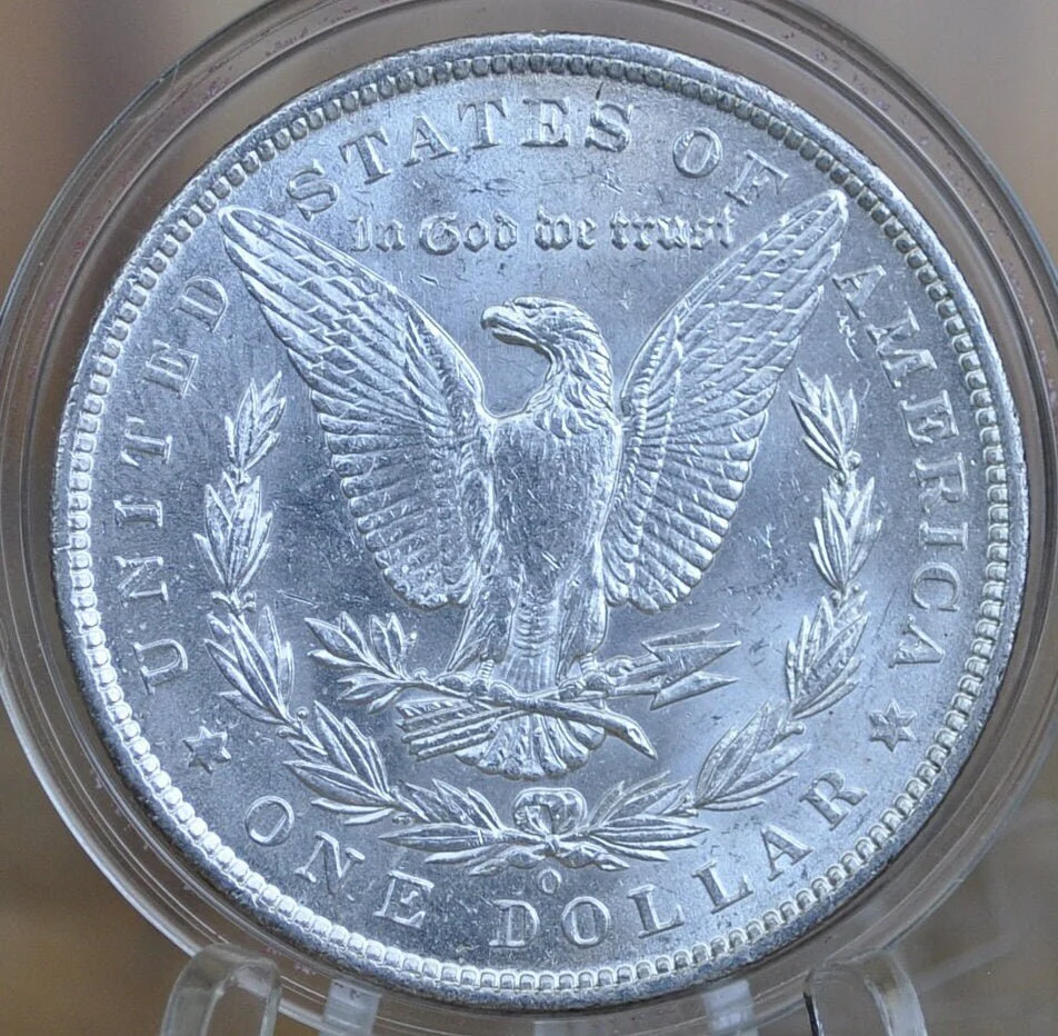 1885-O Morgan Silver Dollar - Choose by Grade, VF-MS63 (Choice Uncirculated) Beautiful Luster - New Orleans Mint - 1885 O Morgan Dollar - Image 6