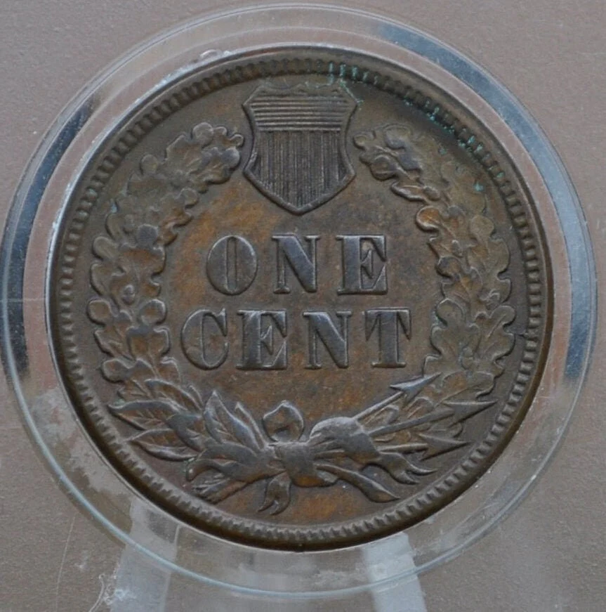 1887 Indian Head Penny - Choose by Grade - Good to Extremely Fine Grade / Condition - Indian Head Cent 1887 - Image 5