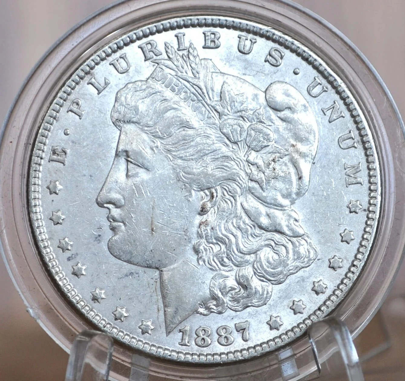 1887 Morgan Silver Dollar - Choose by Grade / Condition - New Orleans Mint - 1887P Morgan Dollar - 1887 Silver Dollar - High Grade - Image 5