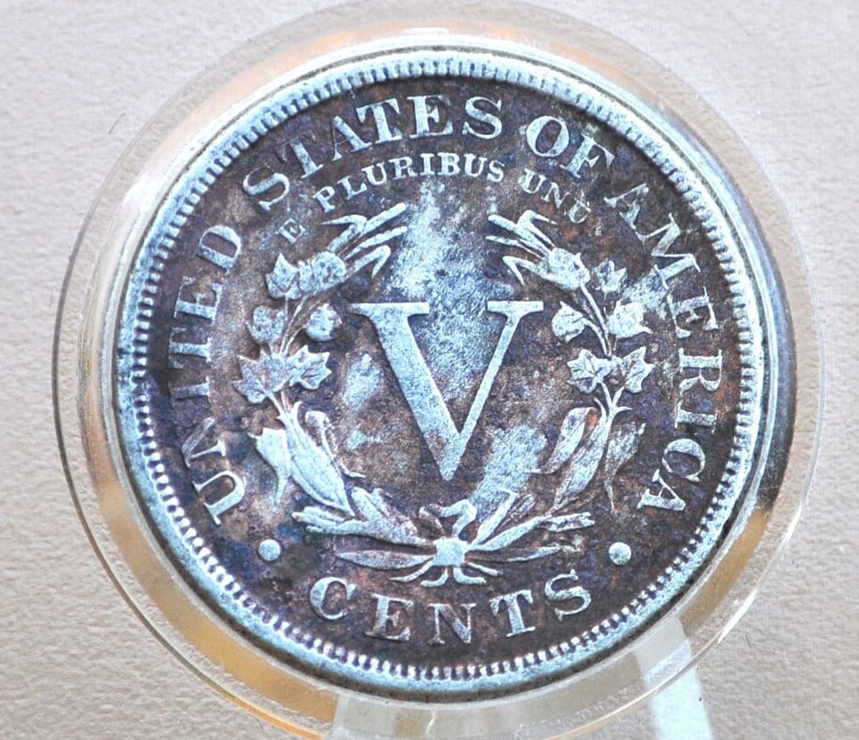 1888 Liberty Head Nickel - Choose by Grade - Key Date - 1888 V Nickel - Philadelphia Mint - 1888 Nickel - Rarer V Nickel Date - Image 7