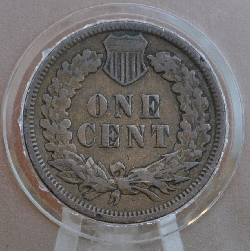 1890 Indian Head Penny - Good Date - Choose by Grade / Condition - Indian Head Cent 1890 - Image 6