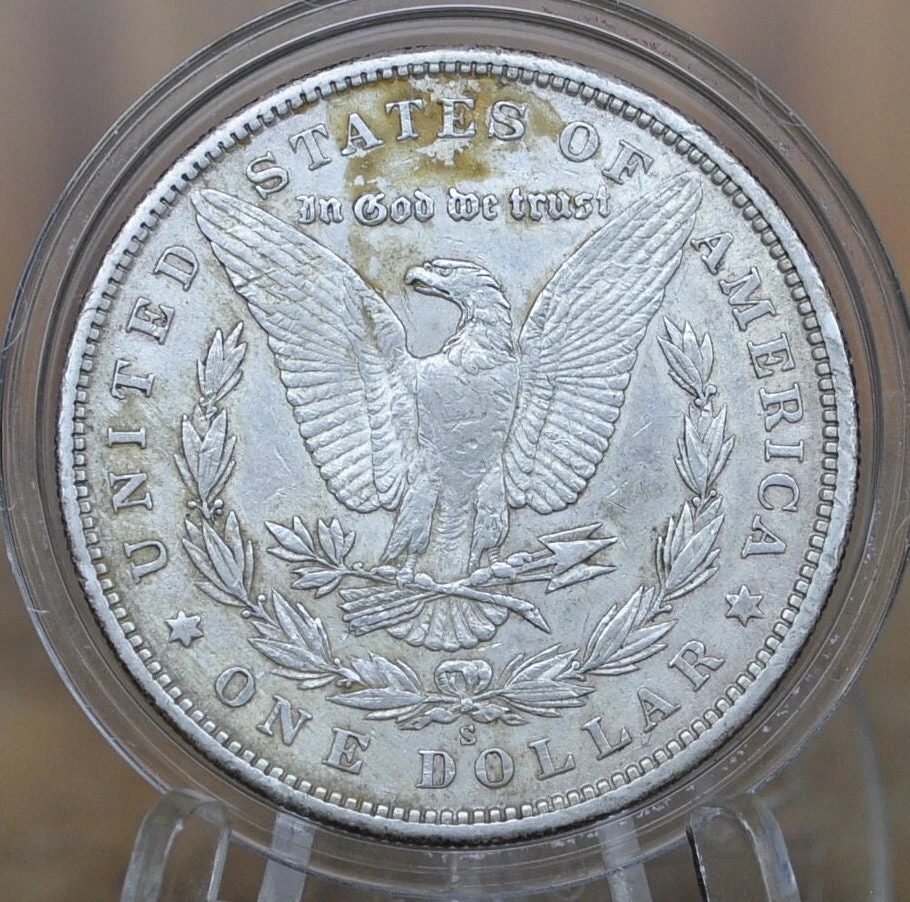 1890-S Morgan Silver Dollar - Choose by Grade / Condition - San Francisco Mint - 1890 S Morgan Silver Dollar - Silver Dollar 1890 S - Image 8