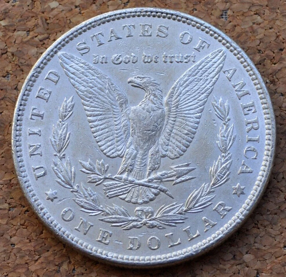 1898 Morgan Silver Dollar - Choose by Grade - 1898 P Morgan Silver - 1898P Silver Dollar - Image 4
