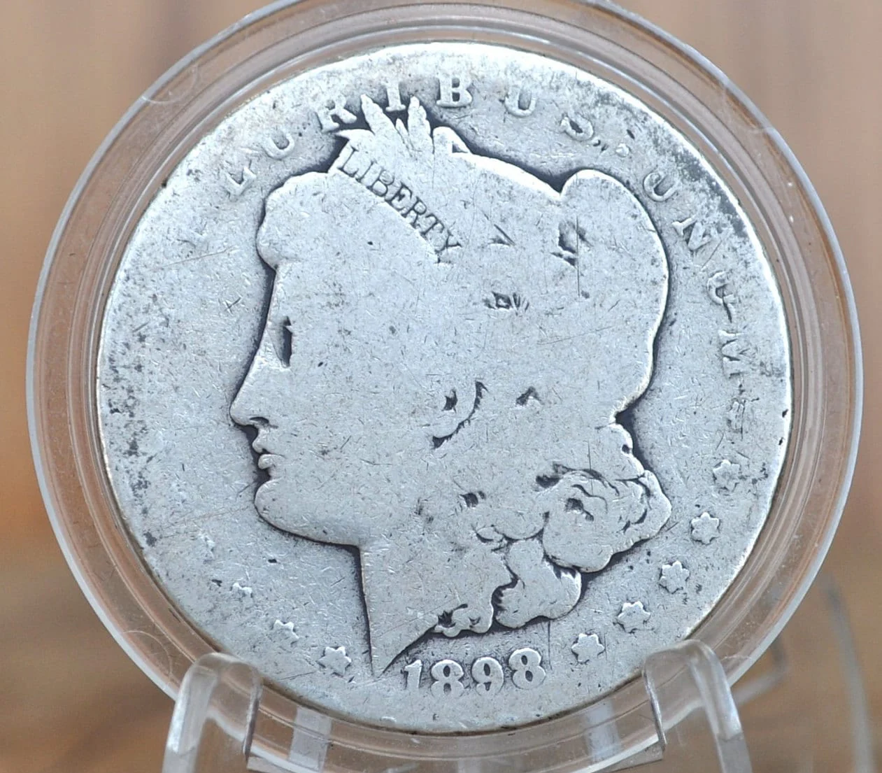 1898-S Morgan Silver Dollar - Choose by Grade / Condition - Great Date - 1898 S Morgan Dollar - San Francisco Mint - Image 9
