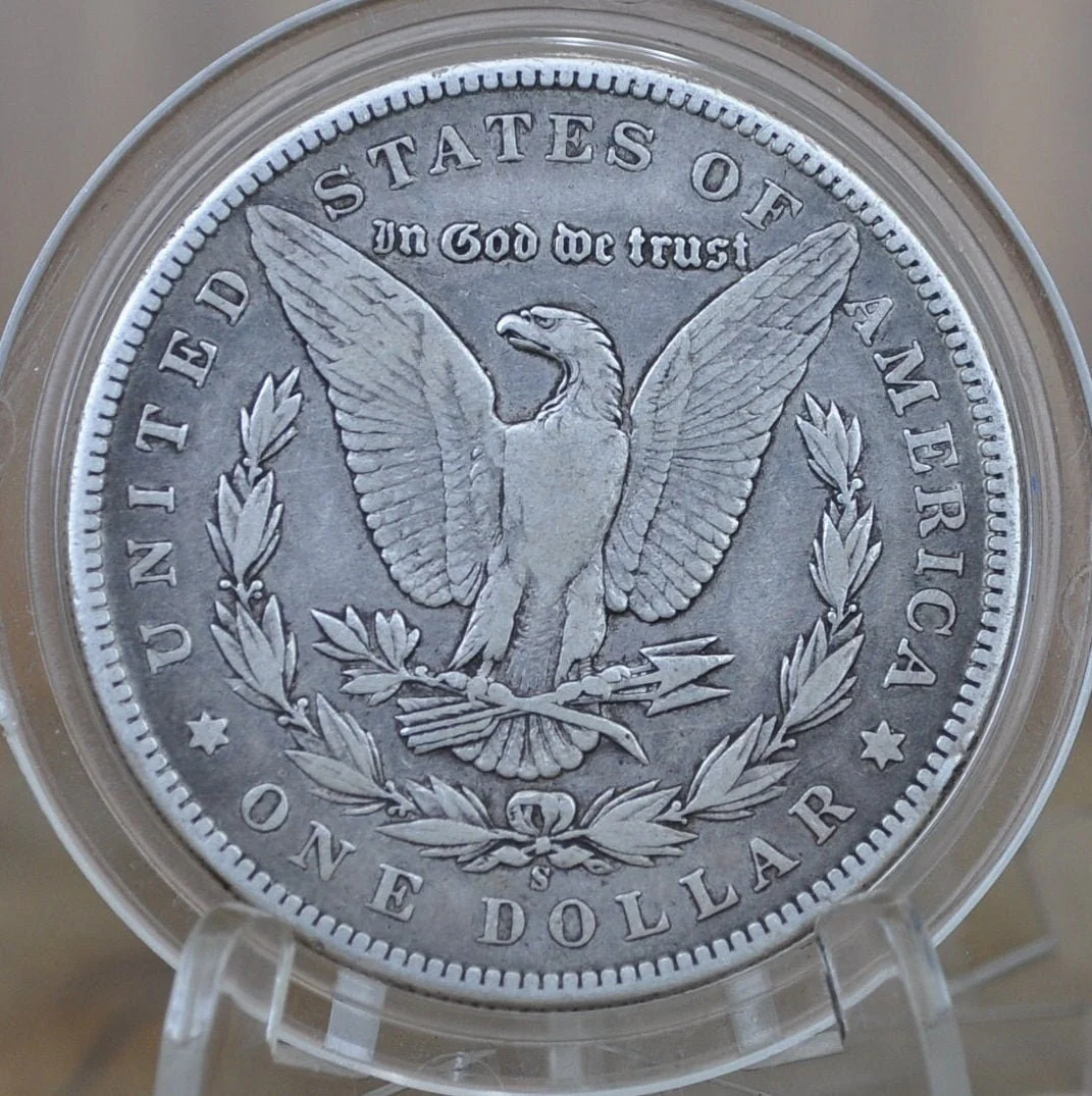 1899-S Morgan Silver Dollar - Choose By Grade / Condition - 1899 S Morgan Dollar - Silver Dollar 1899 S - S Mint Mark - Better Date - Image 4