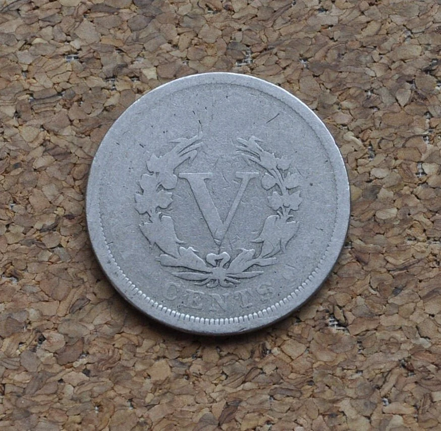 1900 Liberty Head Nickel - Choose by Grade / Condition - V Nickel 1900 - Barber Design - Old, Collectible US Coin - Image 6
