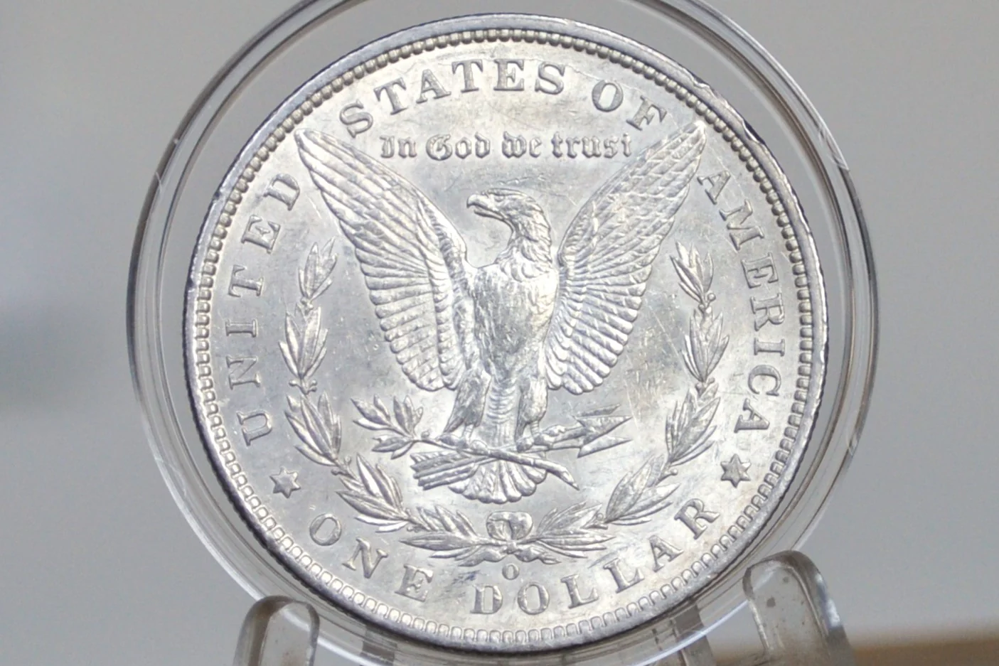 1900-O Morgan Silver Dollar - Choice AU, Beautifully Toned Obverse - New Orleans Mint 1900 O Morgan Dollar - 1900O Silver Dollar - Image 2