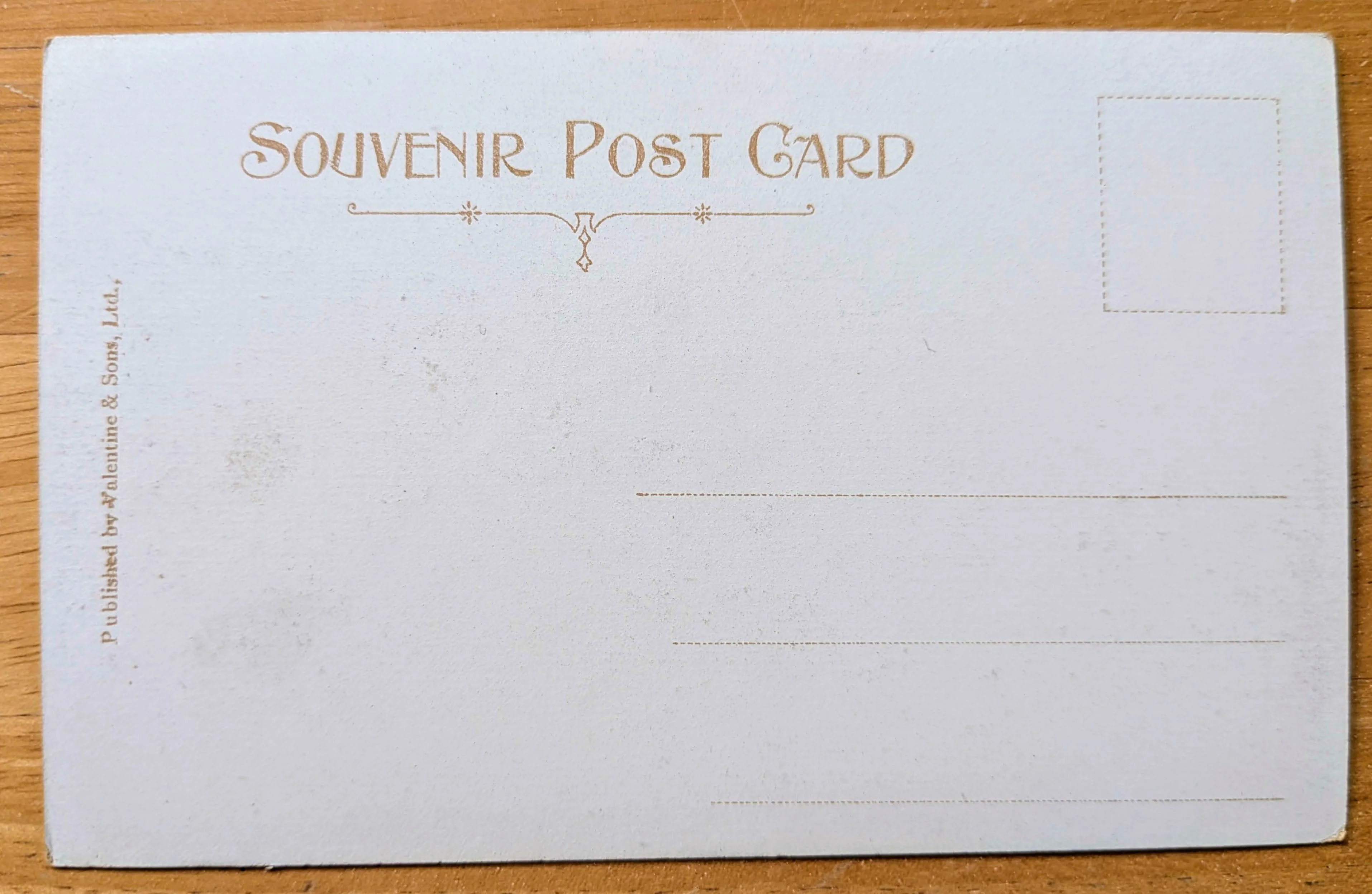 1900s Tadousac Quebec Canada Postcard - Valentine & Sons - Antique Color Lithograph Tadoussac Village Canadian Postcard - Image 2