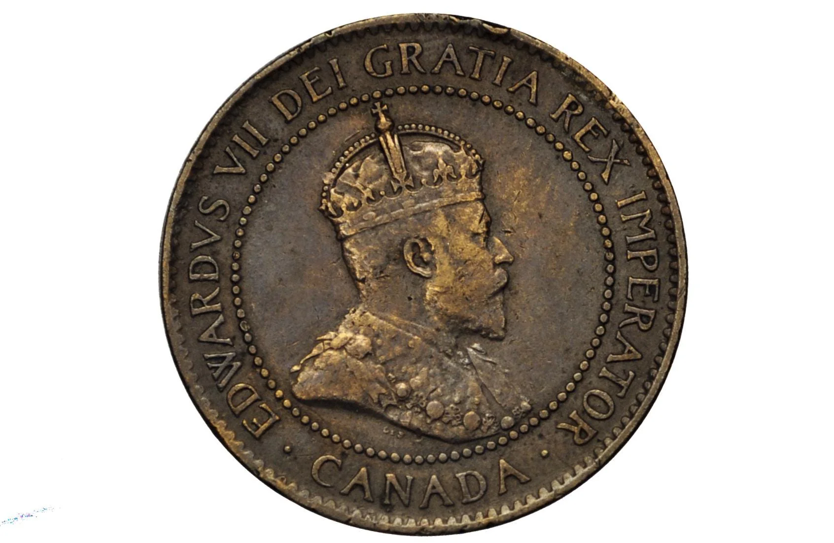 1904 Canadian Large Cent - Choose by Grade / Condition - King George V - One Cent Canada 1904 Large Cent - 1904 Large Penny - Image 5