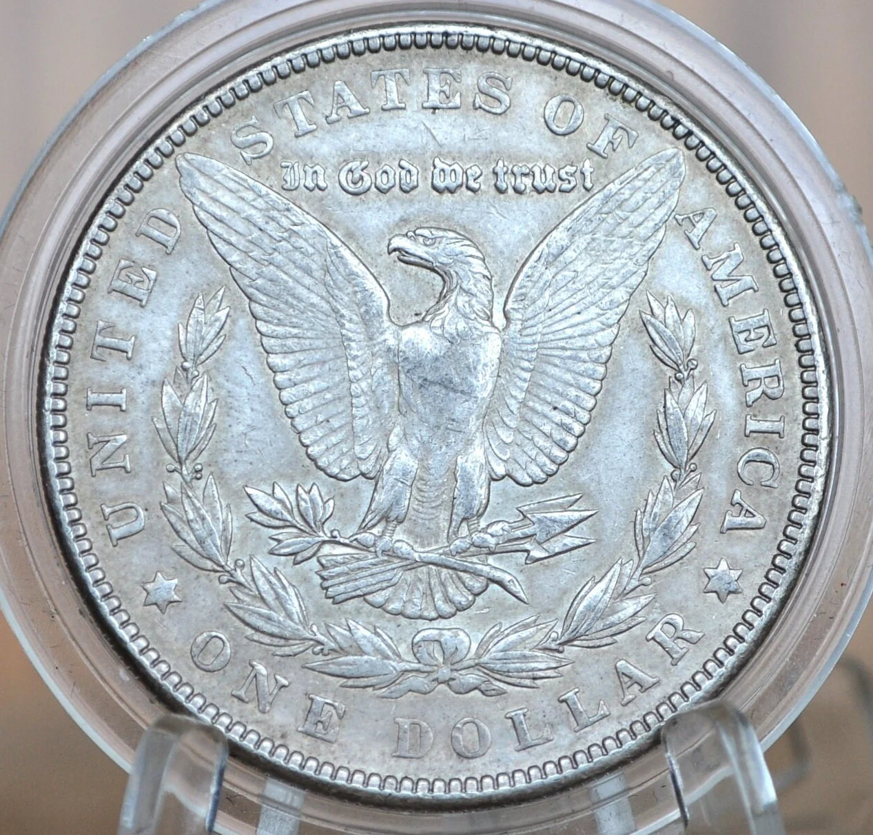 1904 Morgan Silver Dollar - Choose by Grade / By Coin - 1904 Morgan Dollar - 1904 Silver Dollar - No Mint Mark - Better Date - Last Year - Image 4