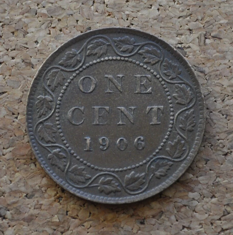 1906 Canadian Large Cent - Choose by Grade - King Edward VII - One Cent Canada 1906 Canadian Cent 1906 Large Cent - Image 5