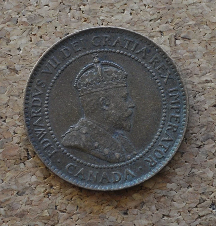 1906 Canadian Large Cent - Choose by Grade - King Edward VII - One Cent Canada 1906 Canadian Cent 1906 Large Cent - Image 6