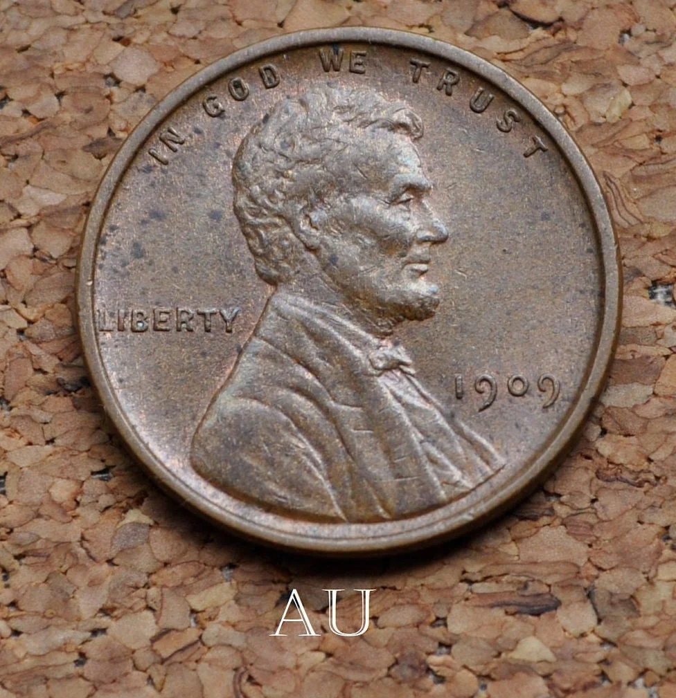 1909 VDB Wheat Penny - Choose by Grade - First Year Issue - Semi-Key Date - Rarer Wheat Penny - 1909 Vdb Lincoln Wheat Penny - Image 8