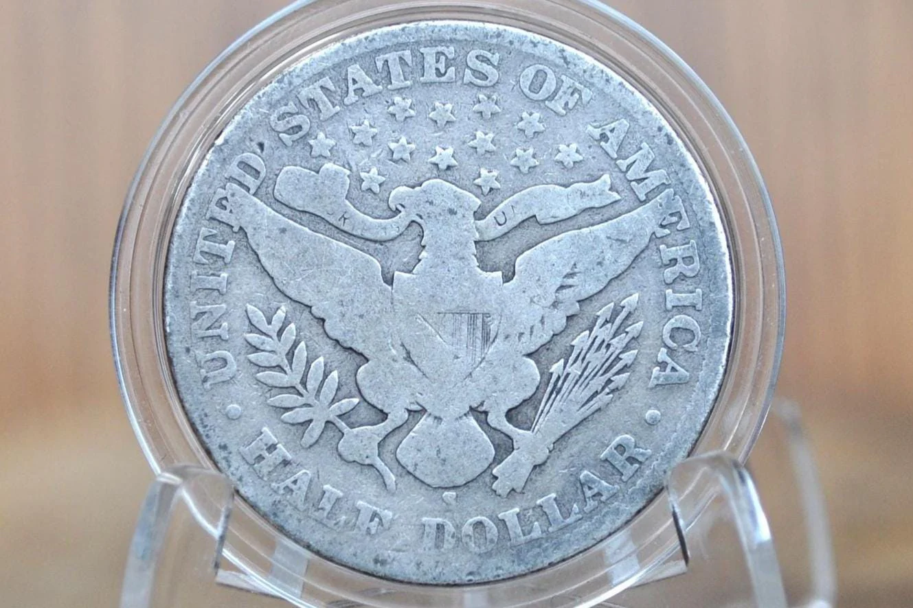 1912 Barber Silver Half Dollars P,D,S - Choose by Mint & Grade - 1912 D Half Dollar 1912P Barber 50 Cent Coin 1912 D US Half - Image 10