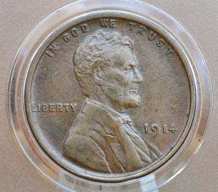 1914 P,S Wheat Penny - Choose by Mint & Grade - Wheat Ear Cent - World War I Era Coin - Lincoln Cent - Image 10