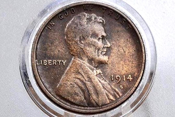 1914 P,S Wheat Penny - Choose by Mint & Grade - Wheat Ear Cent - World War I Era Coin - Lincoln Cent - Image 6