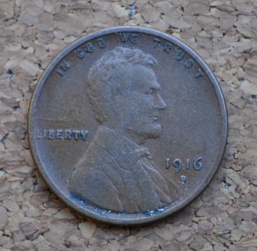 1916 P,D,S Wheat Pennies - Choose by Mint / Grade - Semi-Key Dates - World War I Era Coin - Wheat Ear Lincoln Cent - Image 4