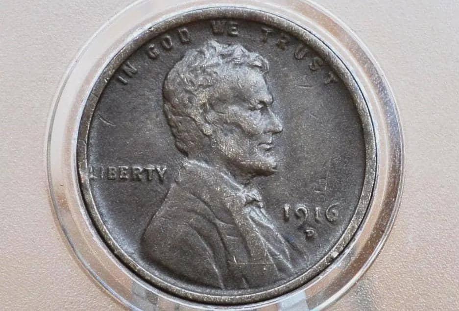1916 P,D,S Wheat Pennies - Choose by Mint / Grade - Semi-Key Dates - World War I Era Coin - Wheat Ear Lincoln Cent - Image 9