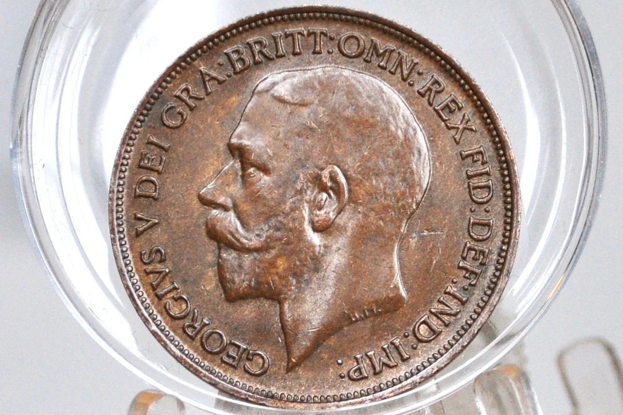 1918 Great Britain One Penny - Choose by Grade / Coin - UK Penny 1918 - Higher Grades! - Image 2