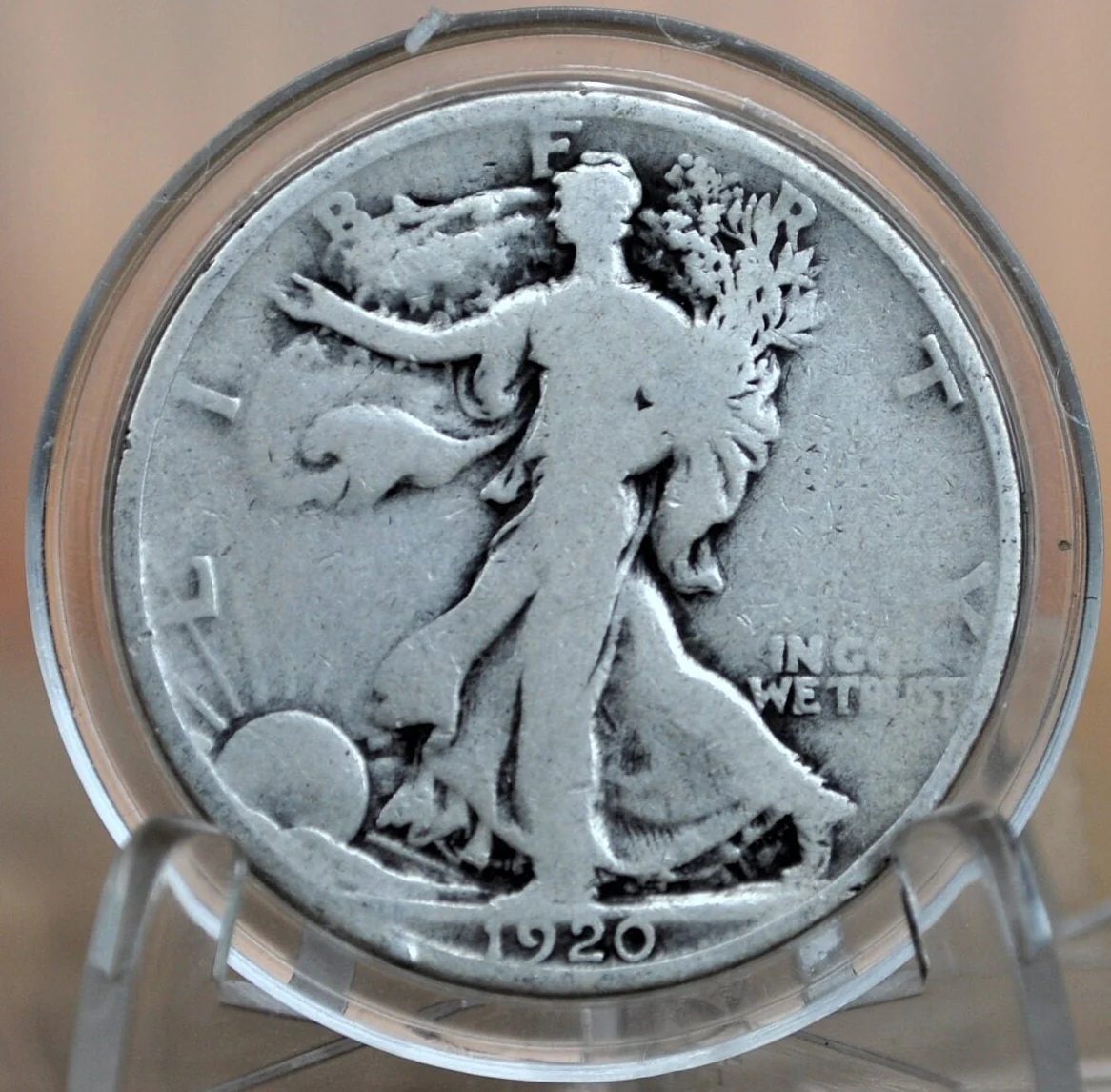1920-S Walking Liberty Silver Half Dollar - Choose by Grade / Condition - San Francisco Mint - 1920 S Half Dollar / 1920 S WLH - Image 5