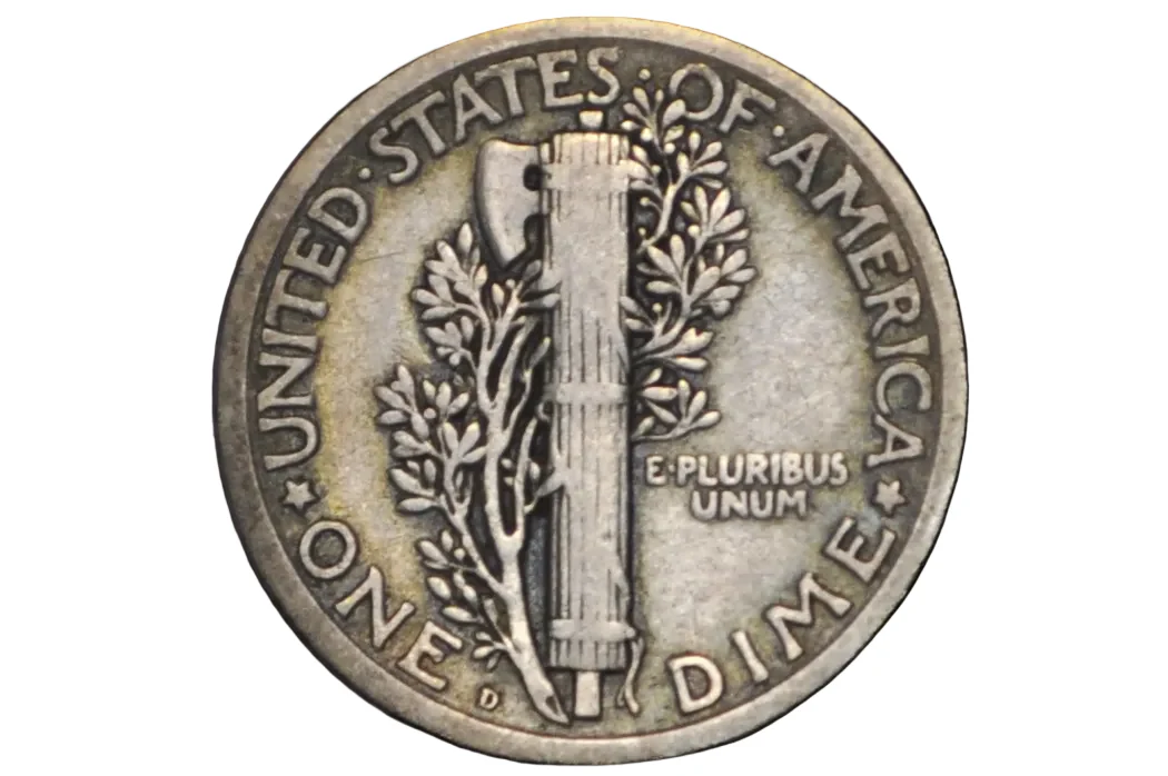 1924-D Mercury Silver Dime - Choose by Grade / Condition - Denver Mint - 1924 D Winged Liberty Head Silver Dime Mercury 1924 D - Image 2