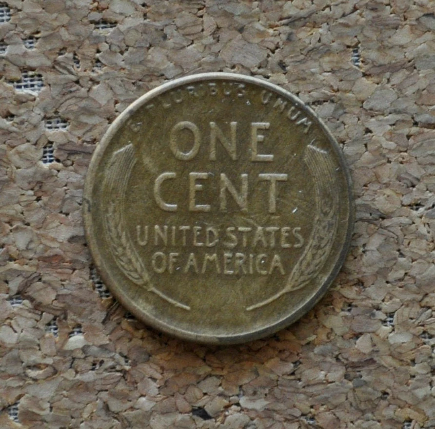 1924-S Wheat Penny - XF (Extremely Fine) Grade / Condition - San Francisco Mint - 1924 S Wheat Ear Cent - Image 10