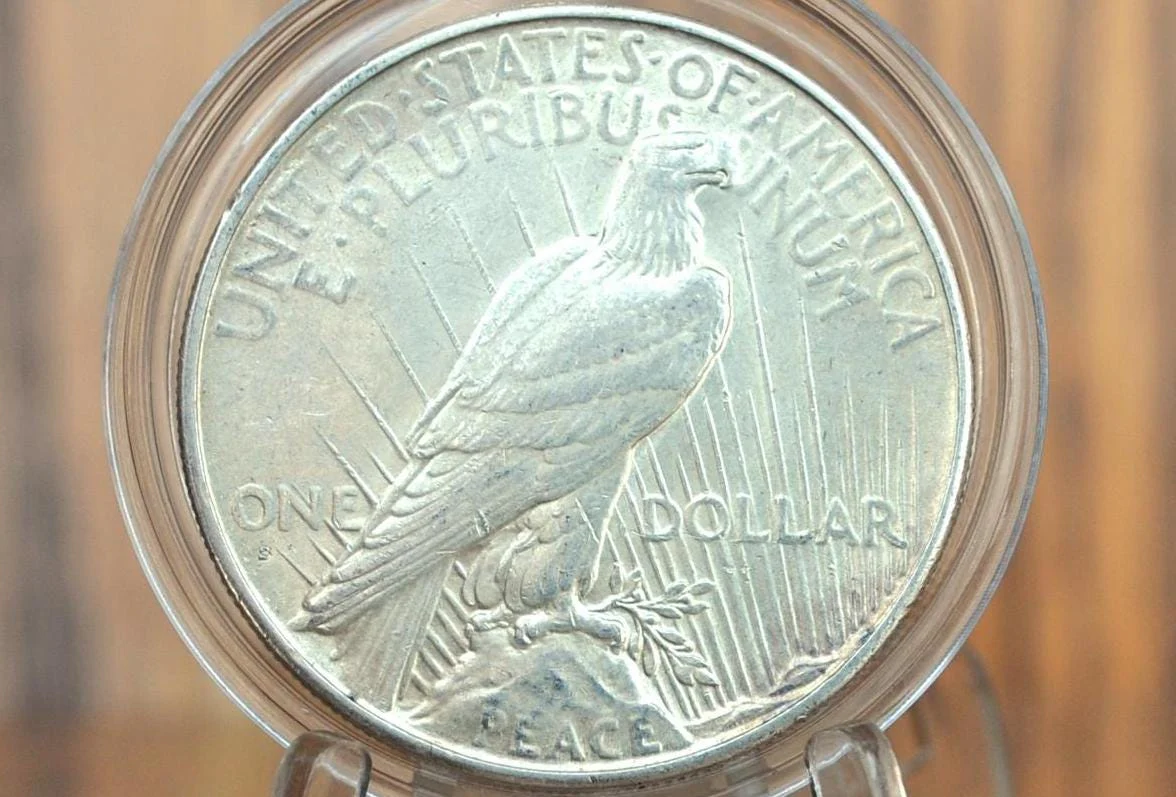 1926-S Peace Dollar - Choose By Grade Vf-Bu (Very Fine To Uncirculated) - San Francisco Mint - 1926 S Silver Dollar  1926 S Peace Dollar - Image 4