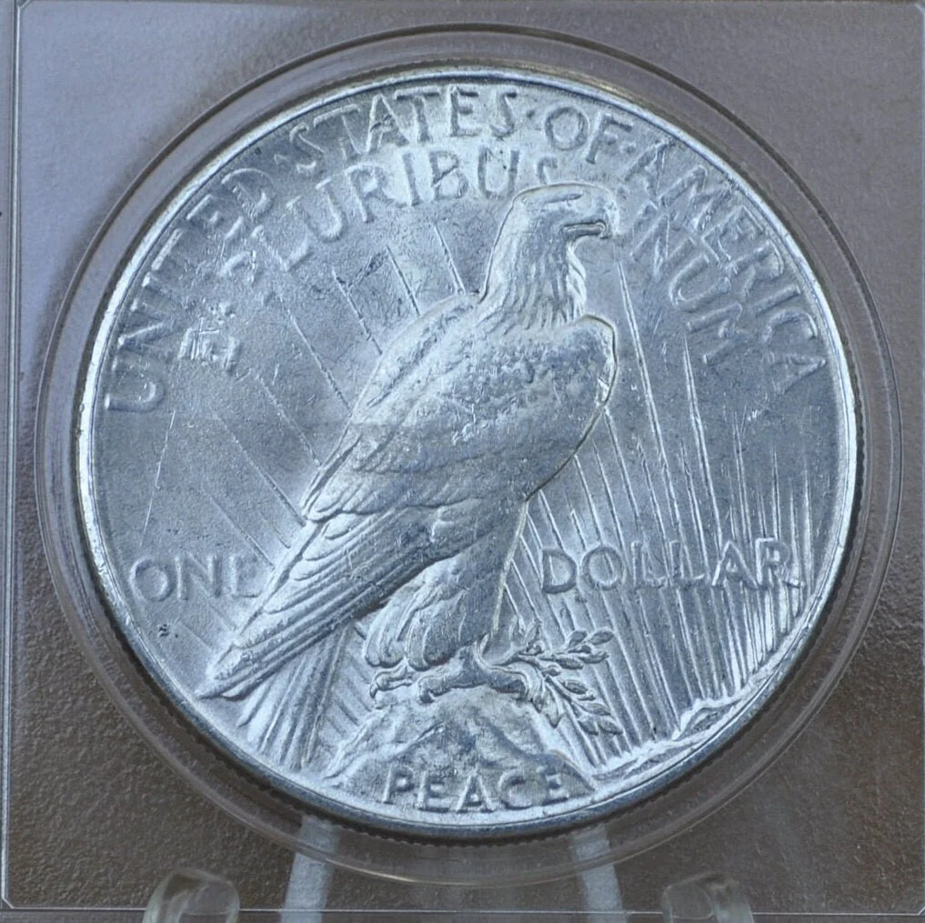 1926-S Peace Dollar - Choose By Grade Vf-Bu (Very Fine To Uncirculated) - San Francisco Mint - 1926 S Silver Dollar  1926 S Peace Dollar - Image 5