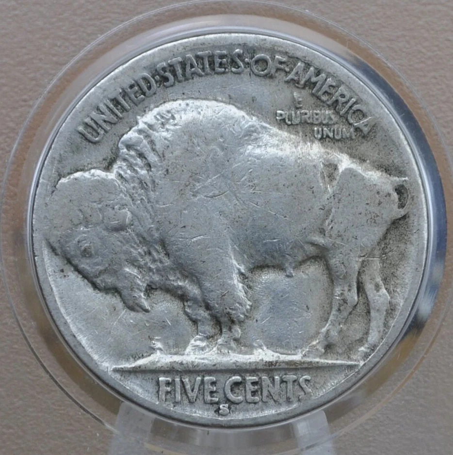 1927-S Buffalo Nickel - Choose by Grade / Condition - 1927-S Indian Head Nickel 1927 S - San Francisco Mint - Image 4
