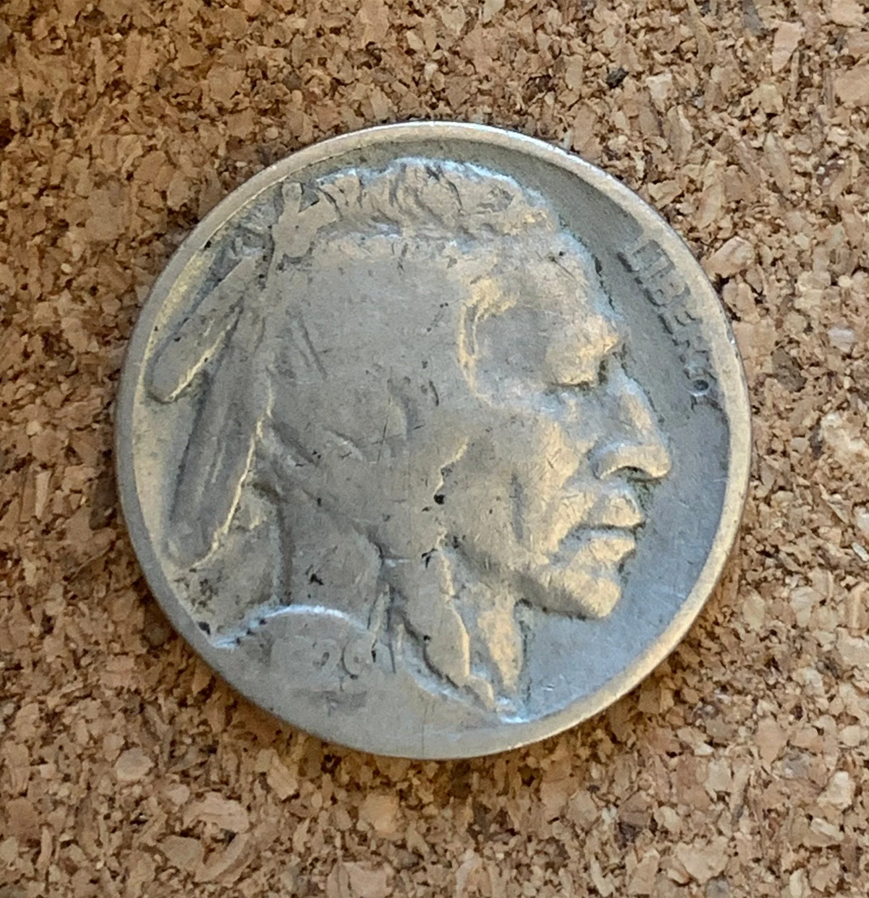 1929 Buffalo Nickel - G-VF (Good to Very Fine) Grade - Excellent Date - Philadelphia Mint - 1929 P Nickel Indian Head Nickel 1929 P - Image 5