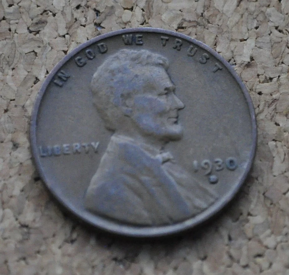 1930 D Wheat Penny - EF (Extremely Fine) Condition - Denver Mint - 1930 D Wheat Ear Cent - 1930 D Cent - 1930 D Penny - Image 7