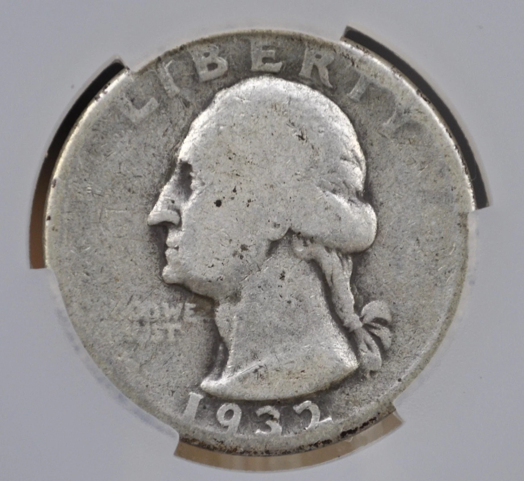 1932-D Washington Silver Quarter - Choose by Grade / Coin - Denver Mint - Key Date Washington 1932D Quarter - Image 3