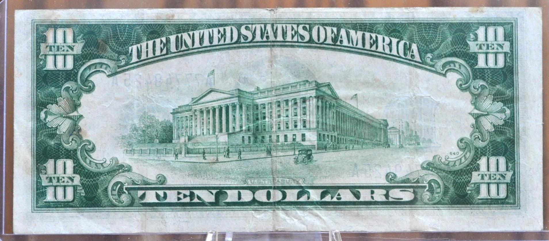 1934 10 Dollar Silver Certificate - Choose by Grade / Condition - Blue Seal 1934 Ten Dollar Silver Cert - Fr#1701, Fr1701 - Image 4
