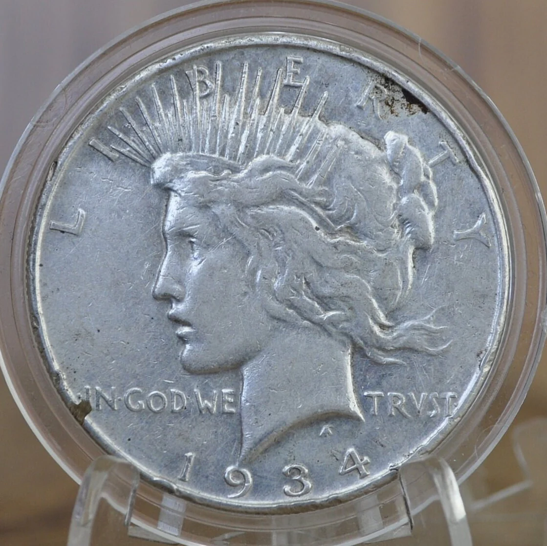 1934-D Peace Dollar - Choose by Grade - 1934 D Peace Silver Dollar - Denver Mint - Better Date & Mint - Silver Dollar 1934 - Image 9