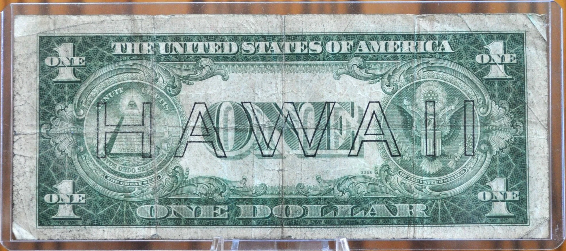 1935-A Hawaii Silver Certificate - Choose by Grade / Condition - 1935 A Hawaii Series Silver Cert Brown Seal 1942 Hawaii Overprint Note - Image 7